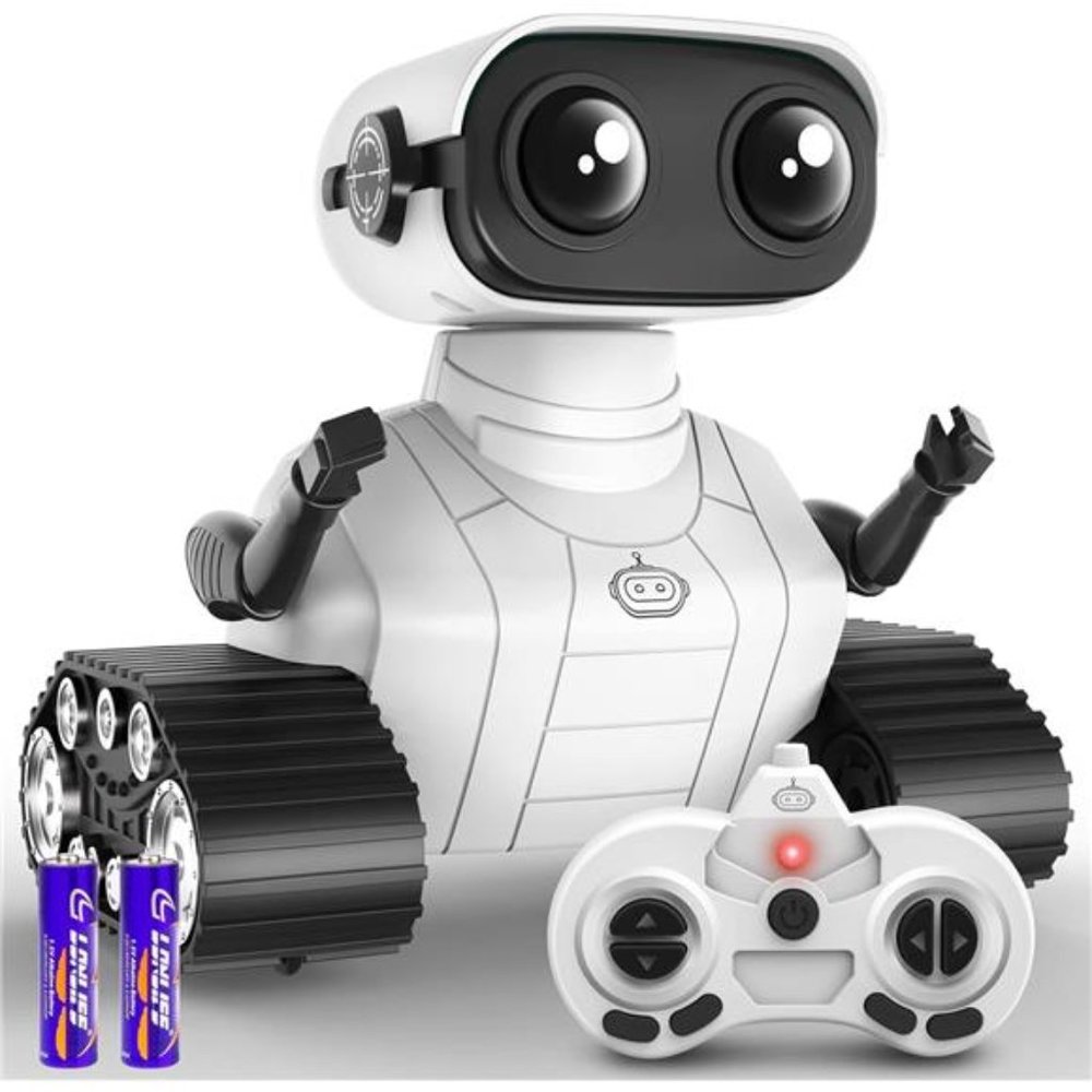 Rechargeable Remote Control Robots, Emo Robot with Music, and Shining LED Eyes